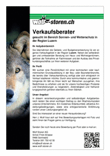 Verkaufsberater Luzern