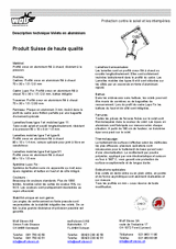 Description technique volets
