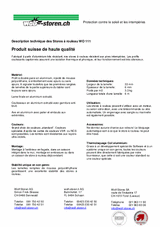 Description technique stores à rouleau