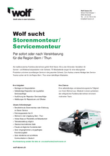 Servicemonteur Region Bern/Thun