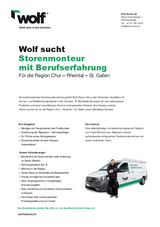 Storenmonteur Chur - Rheintal - St. Gallen