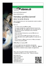 Vendeur professionnel Genève